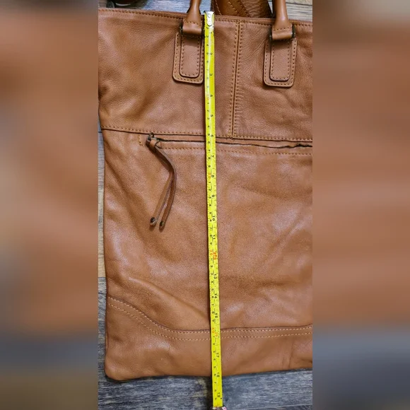 EUC! Maurizio Taiuti Brown Leather Bag - Picture 11 of 13